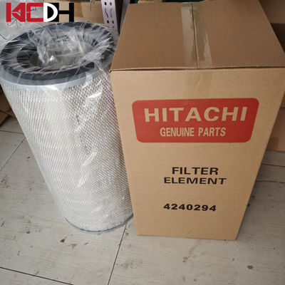 Filtr powietrza koparki Hitachi EX800-5, 4240294 12-calowy okrągły filtr powietrza